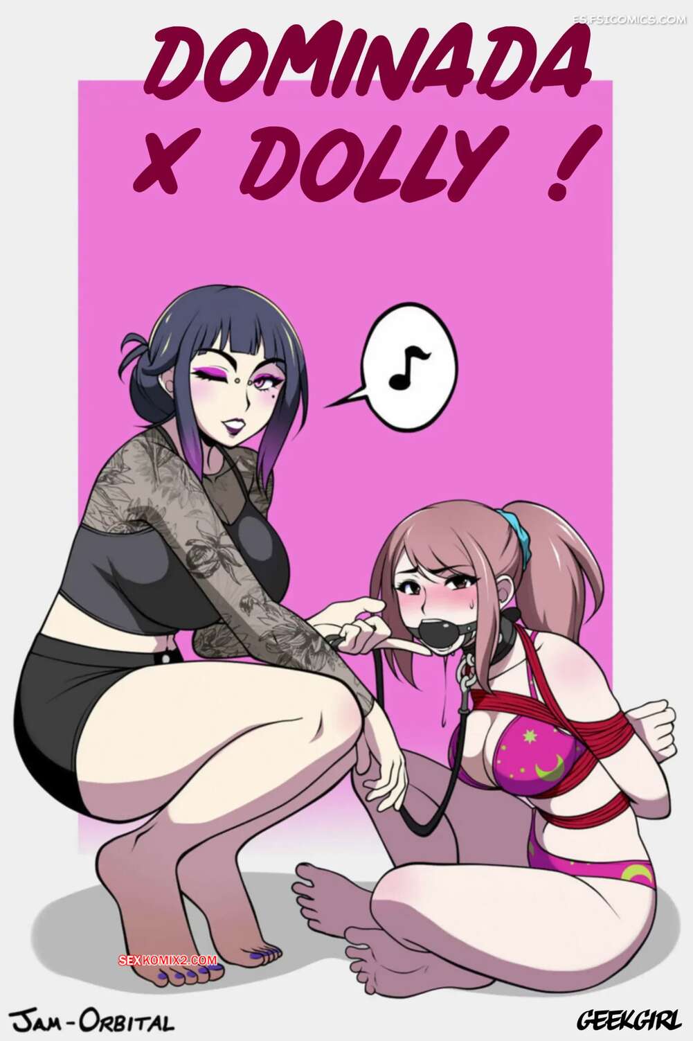 Comic porno Dominado Por Dolly. Geekgirl