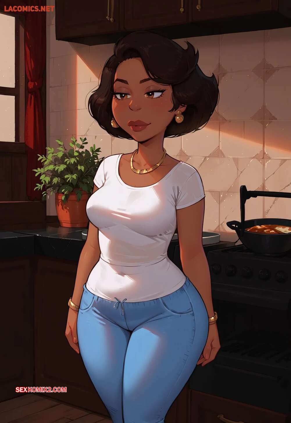 Comic porno Donna Tubbs House Tour. LowFireStudios