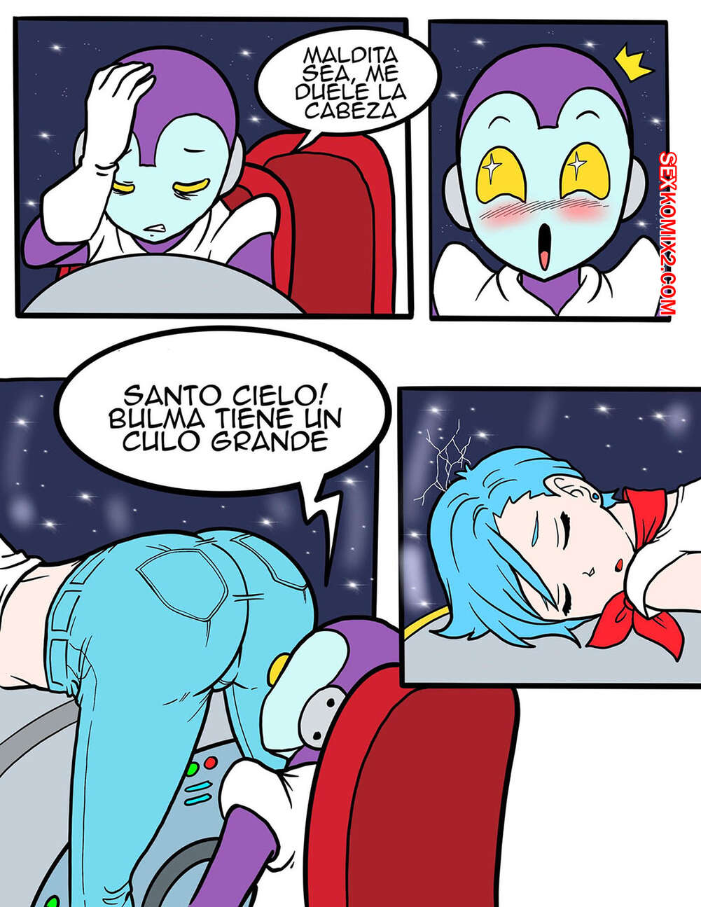 ✅️ Comic porno DRAGON BULMA Z Random Art Dude cómico de sexo  