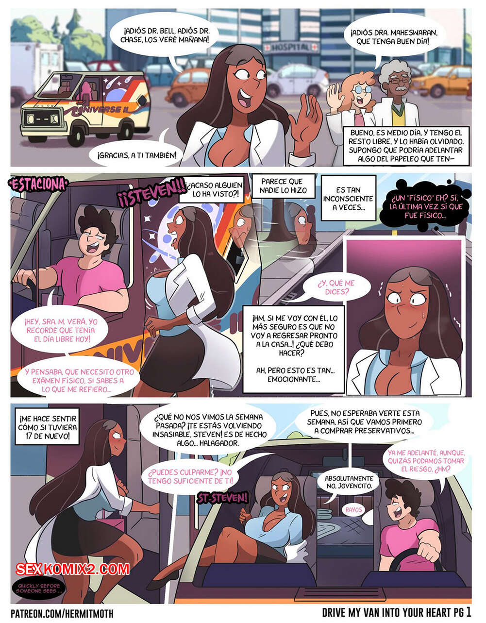 Comic porno DRIVE my VAN into your HEART. Hermit Moth.