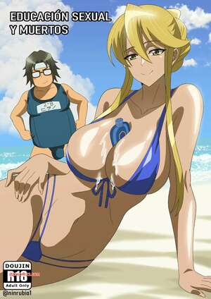 Comic porno Educacion Sexual y Muertos. Highschool of the Dead. NinRubio.