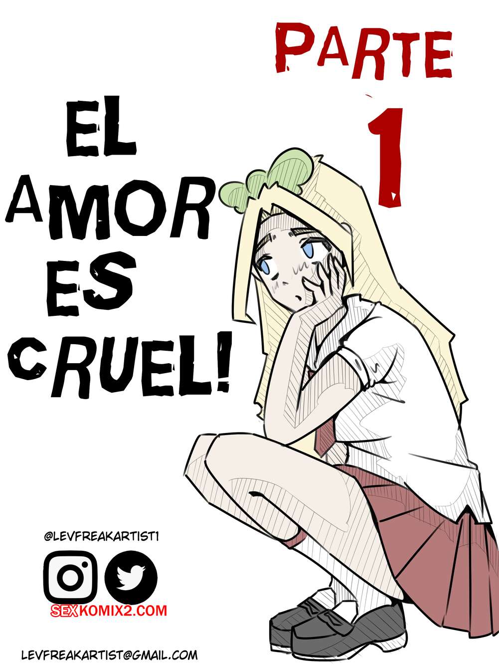 ✅️ Comic porno EL AMOR ES CRUEL. levfreakartist cómico de sexo chico se  quedó | Comics porno en español solo para adultos | sexkomix2.com