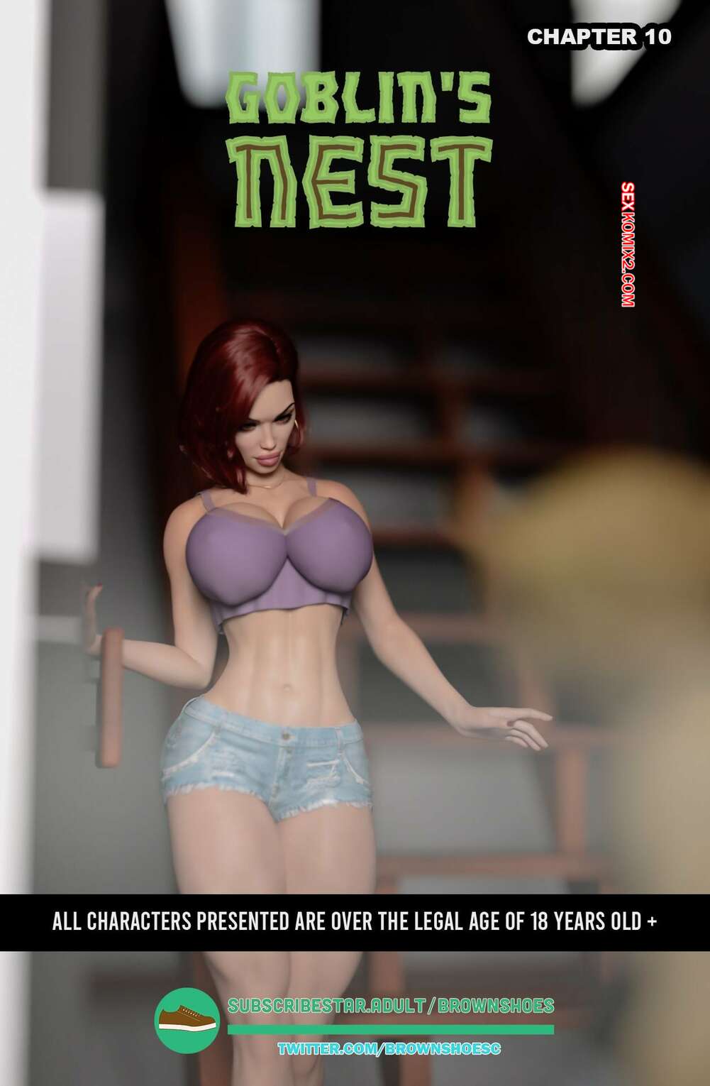 Comic porno El Nido del GOBLIN. Parte 10. Brown Shoes