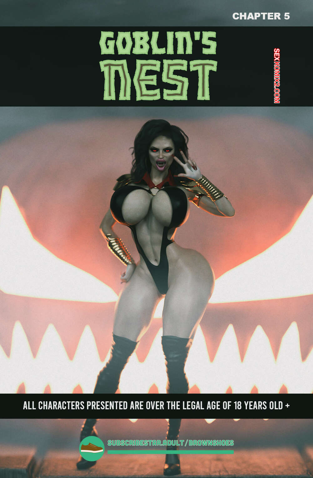 Comic porno El Nido del GOBLIN. Parte 5. Brown Shoes