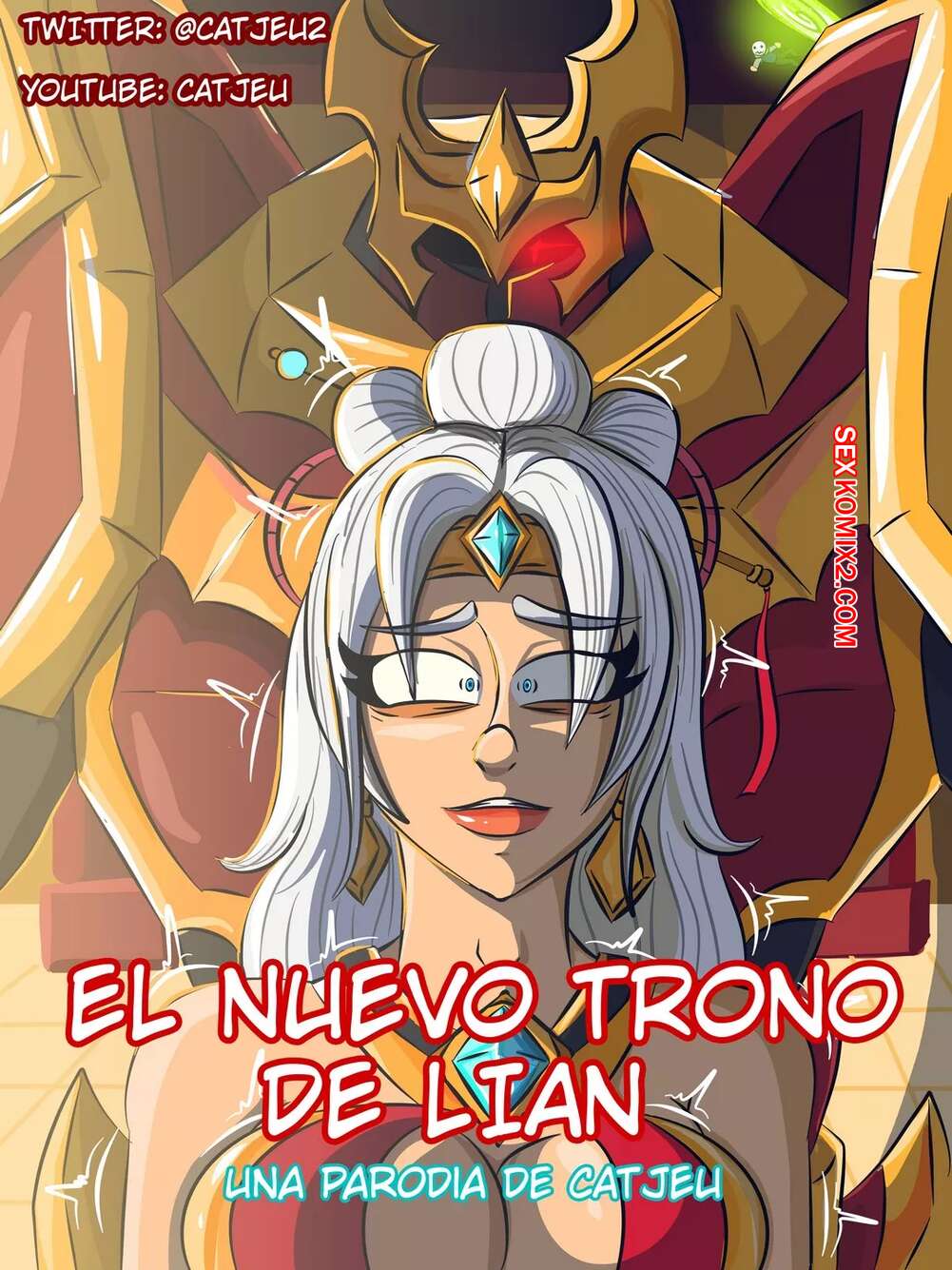 ✅️ Comic porno El Nuevo Trono de Lian. Catjeu cómico de sexo chico estaba  muy | Comics porno en español solo para adultos | sexkomix2.com