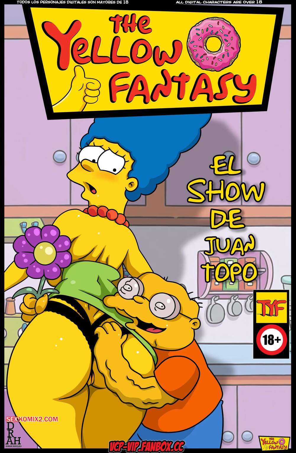 Comic porno El show de Juan Topo. The Yellow Fantasy 18