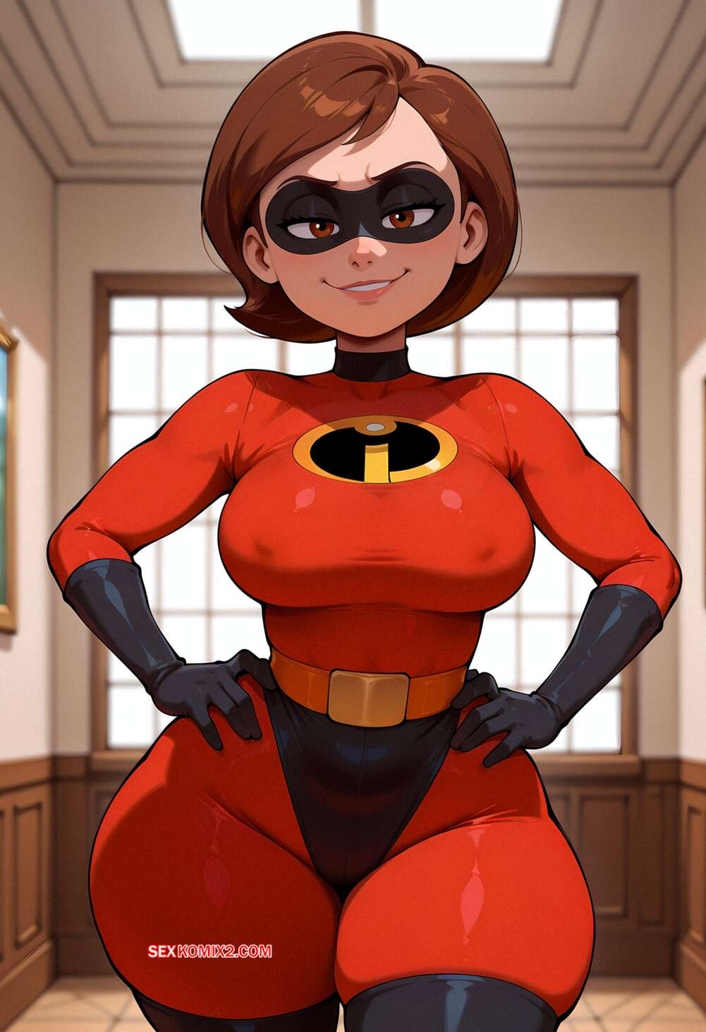 Comic porno Elastigirl x BBC. Floxin