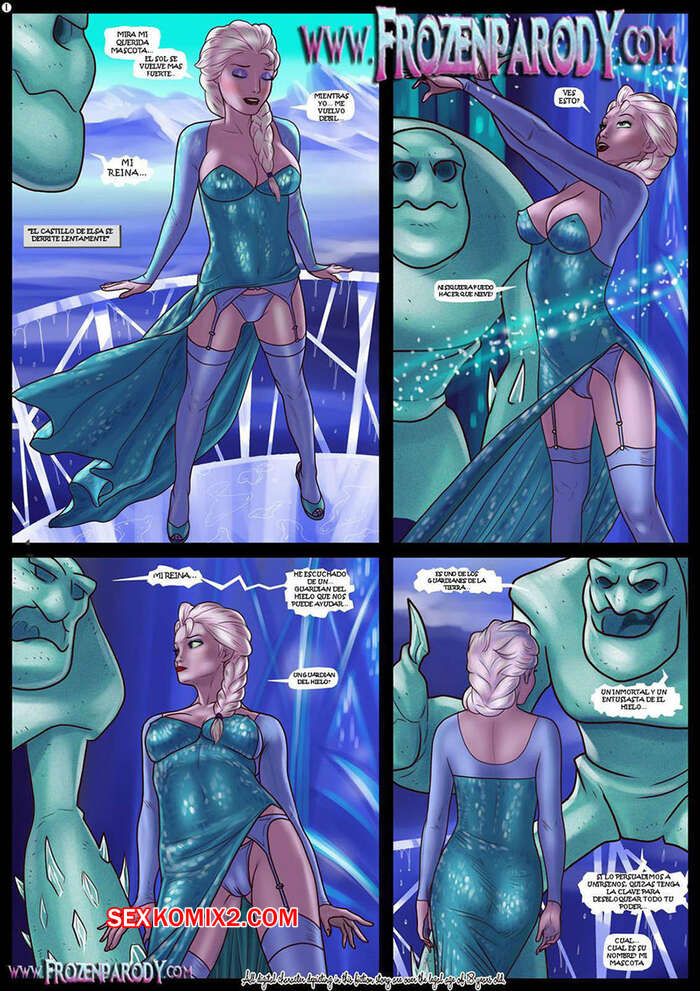 Comic porno ELSA Meet Jack. Frozen Parody.