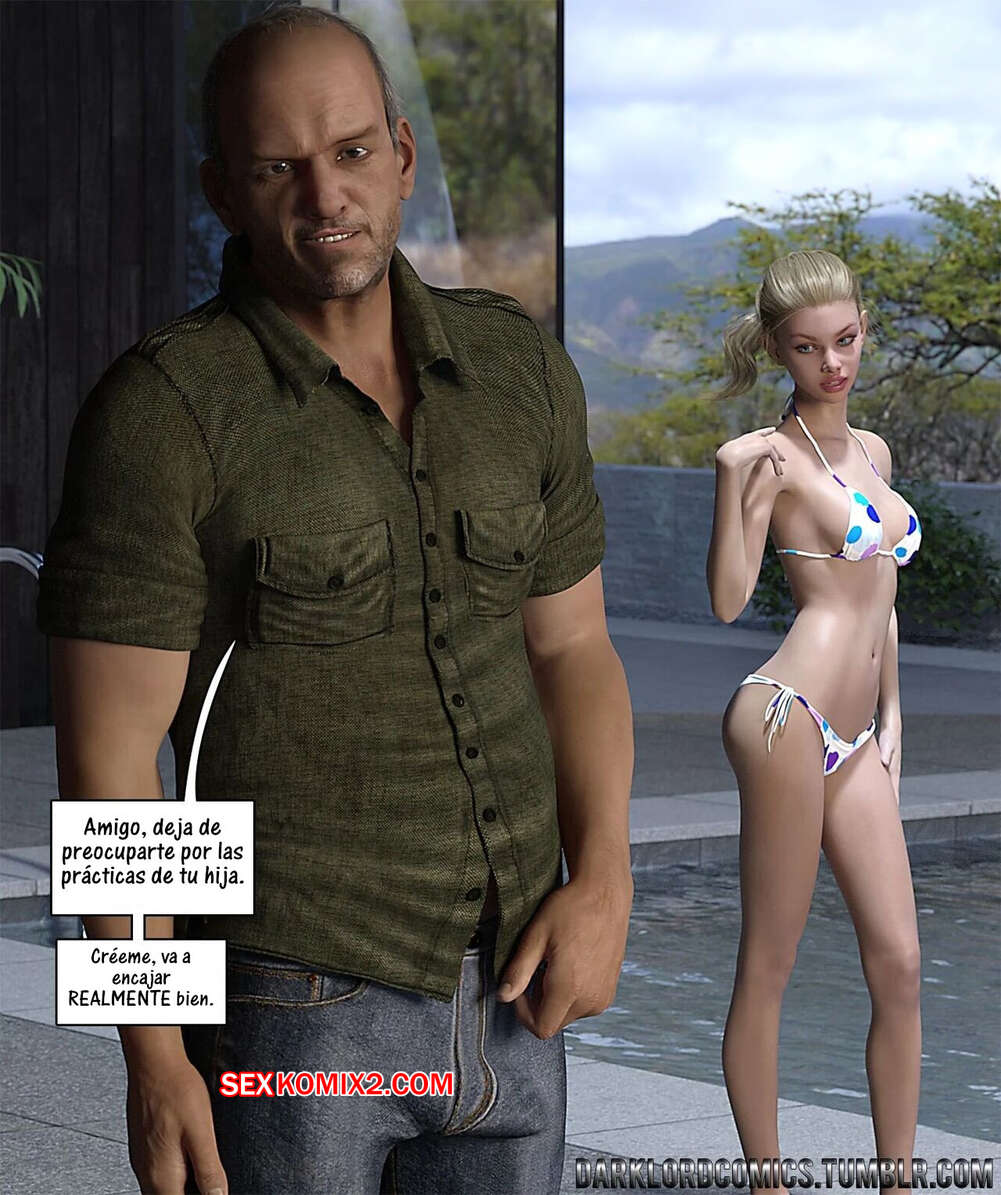 Comic porno Elsa POOLSIDE. DarkLord.