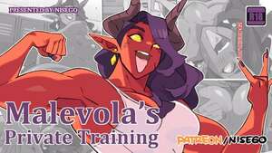 Comic porno Entrenamiento de MALEVOLA. Nisego.