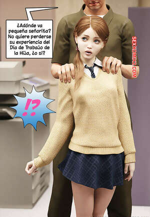 Comic porno EVIE and JANITOR. DarkLord.