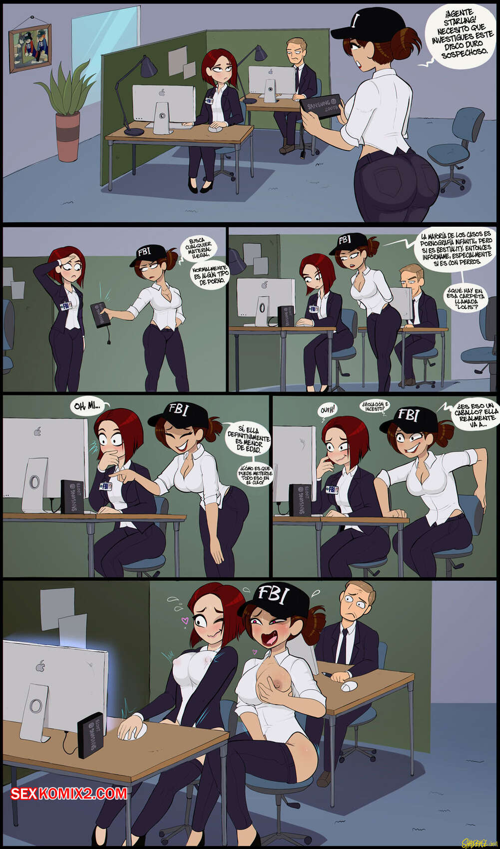 ✅️ Comic porno FBI STACY Comics. Shadbase. cómico de sexo selección de  situaciones | Comics porno en español solo para adultos | sexkomix2.com