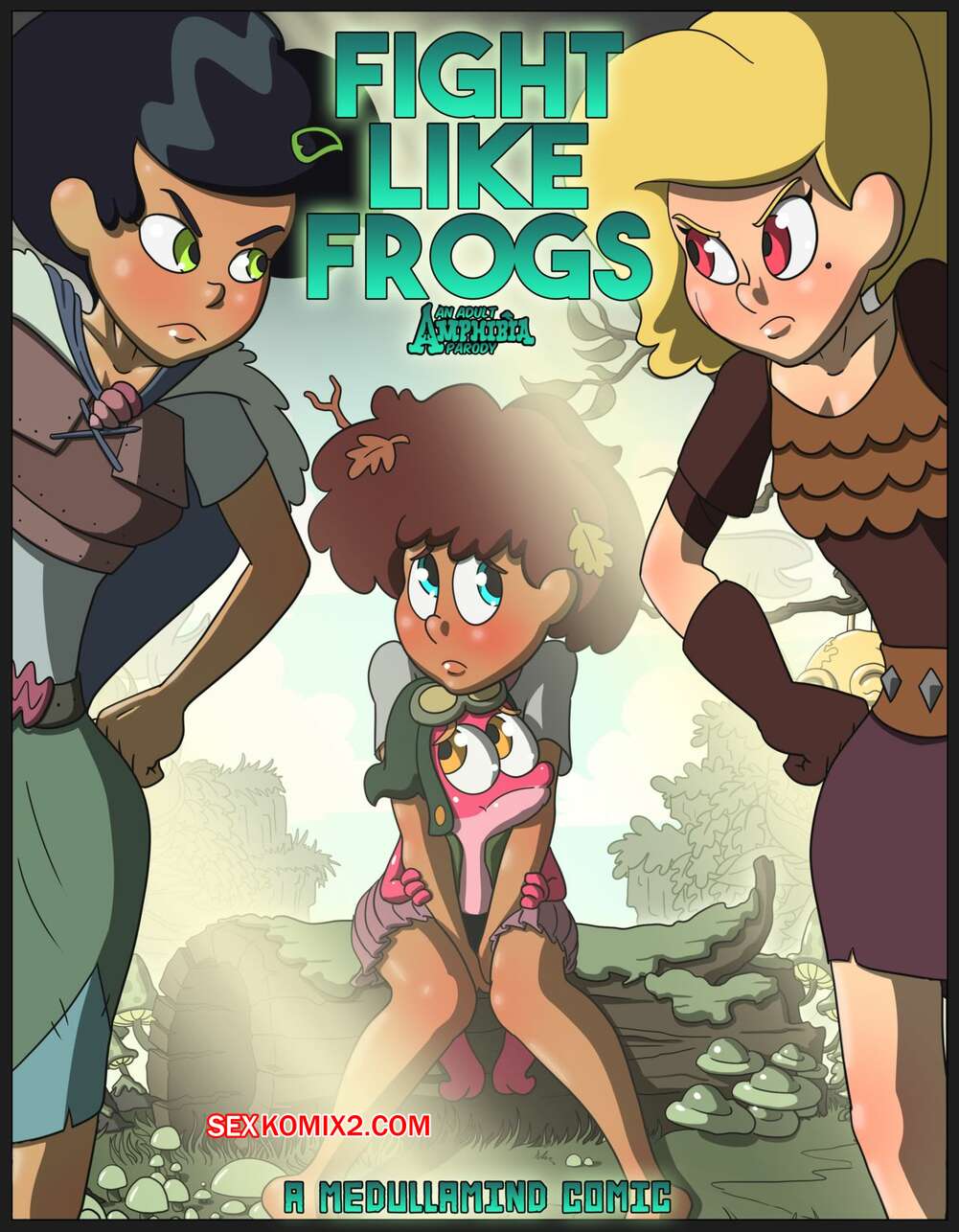 Comic porno Fight Like FROGS