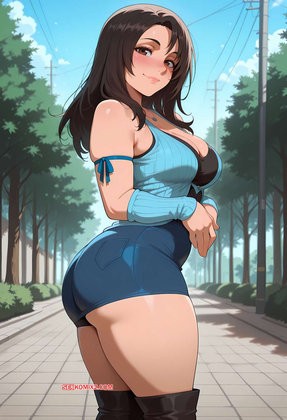 Comic porno Final Fantasy. Rinoa x BBC. Floxin