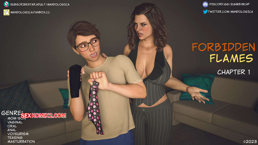 Comic porno FORBIDDEN Flames. Parte 1. Mandologica.