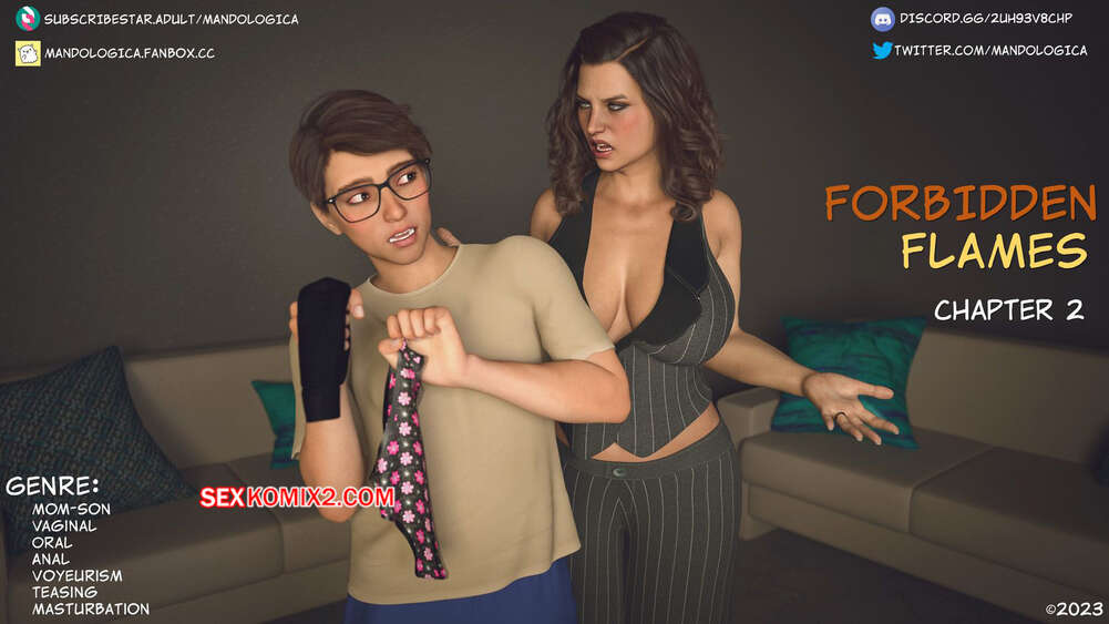 Comic porno FORBIDDEN Flames. Parte 2. Mandologica.