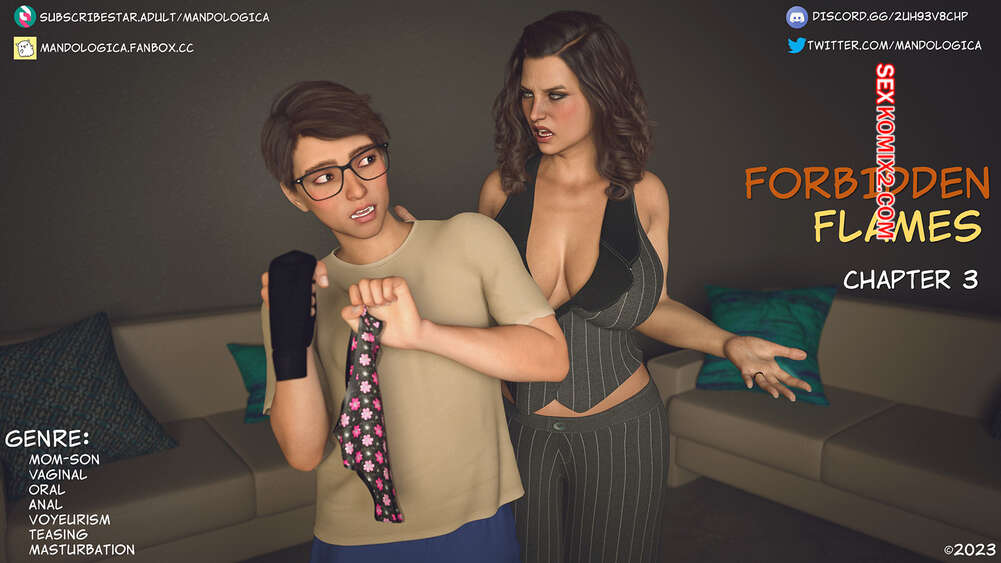 Comic porno FORBIDDEN Flames. Parte 3. Mandologica.