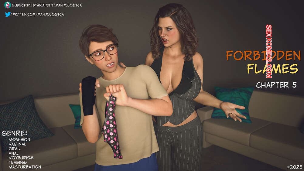 Comic porno FORBIDDEN Flames. Parte 5. Mandologica