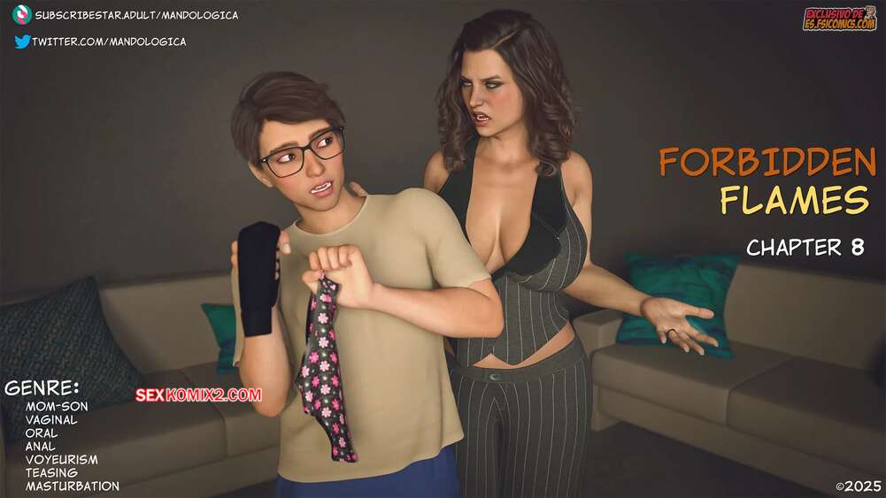 Comic porno FORBIDDEN Flames. Parte 8. Mandologica