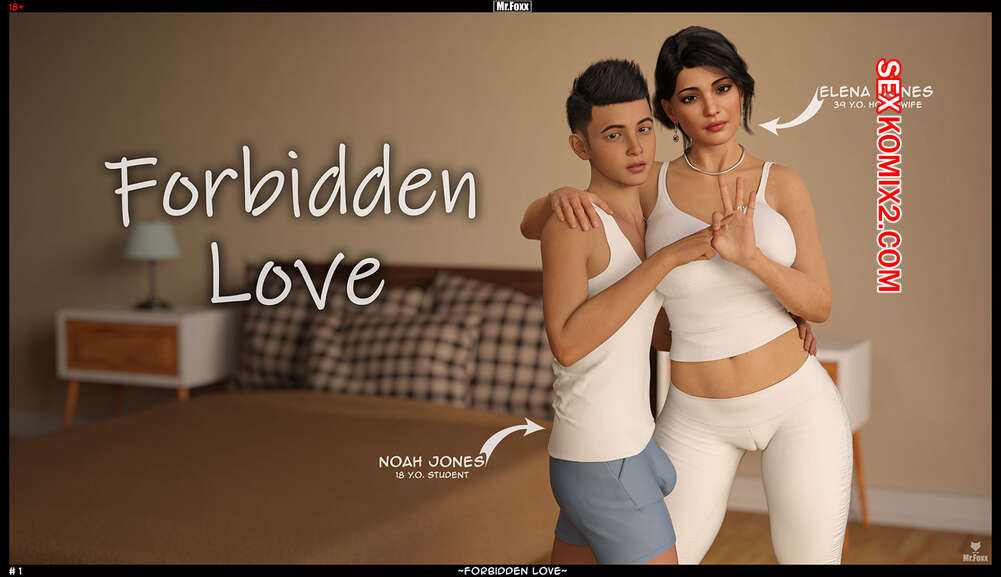 Comic porno FORBIDDEN LOVE. Mr.Foxx.