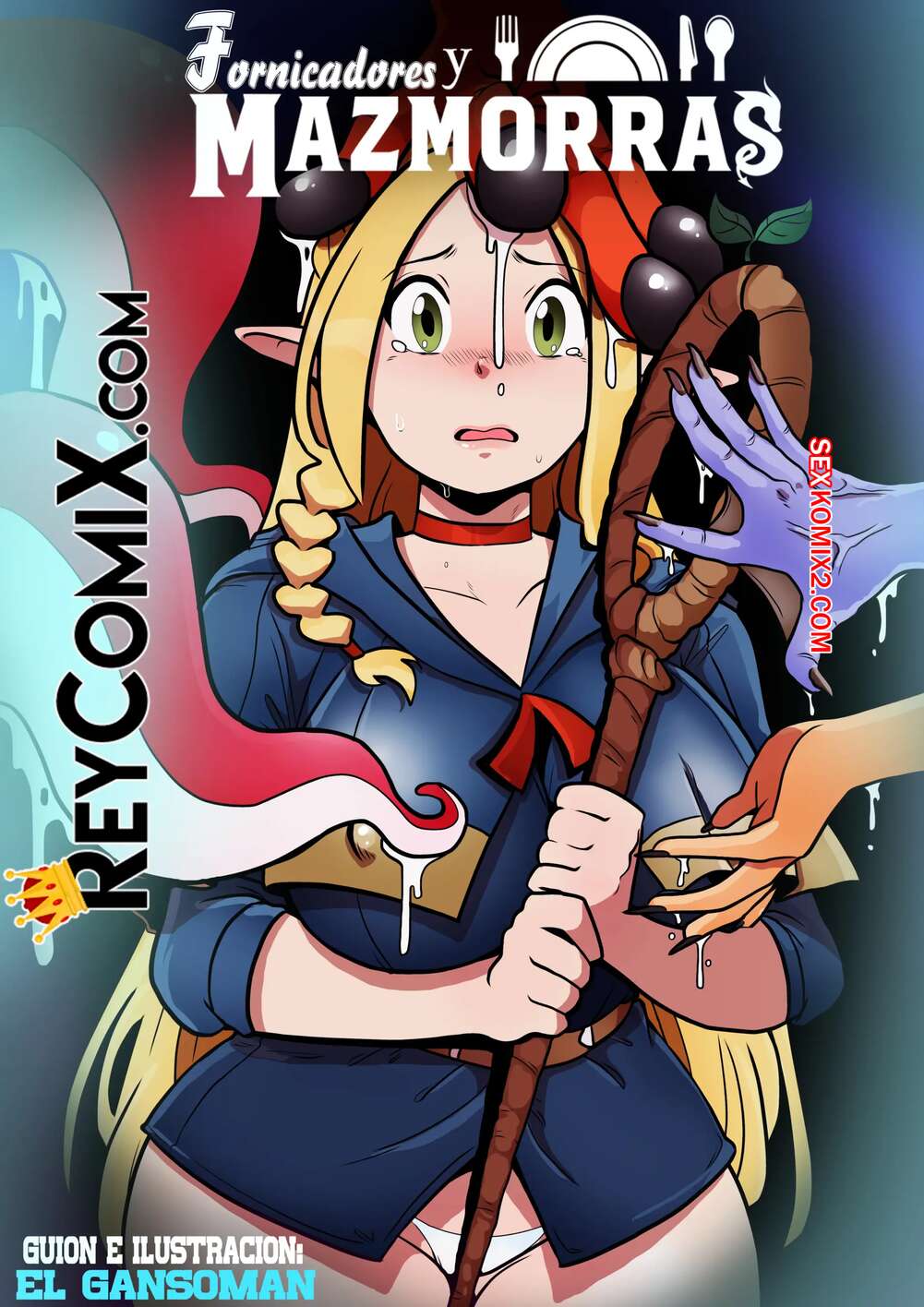 Comic porno Fornicadores y Mazmorras. ReyComiX