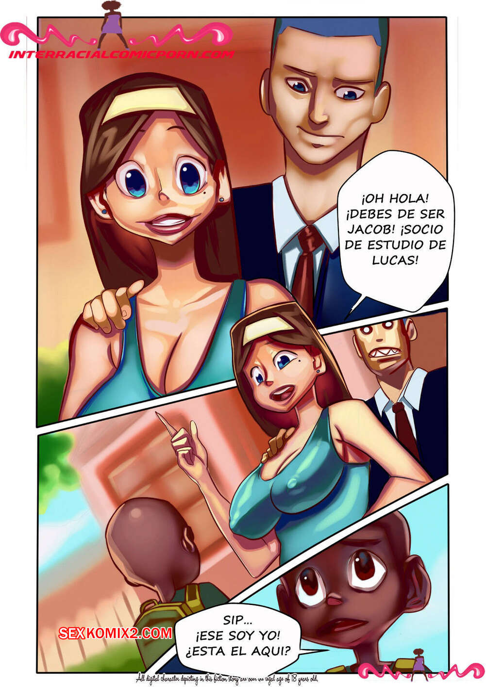 Porn comics friends