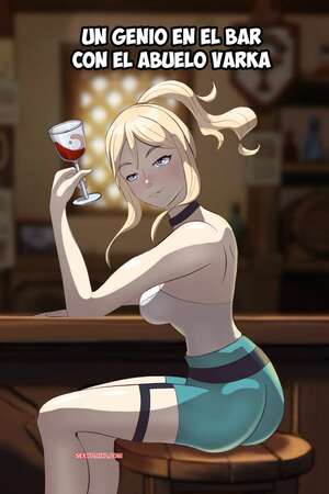 Comic porno Genie en el bar con el abuelo Varka. AliceDA for sexkomix2.com