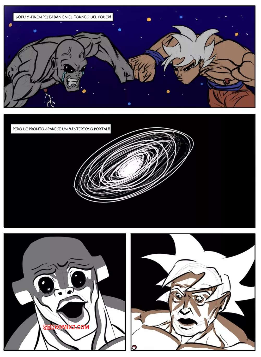Comic porno GOKU MULTIVERSE