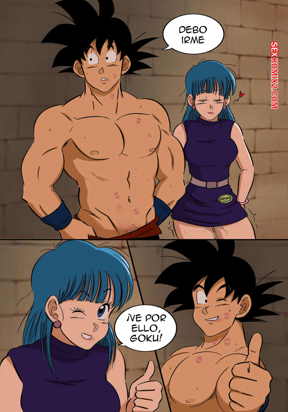 ✅️ Comic porno GOKU reunites with an Old FRIEND. Gokutrash. cómico de sexo  chico repentinamente se | Comics porno en español solo para adultos |  sexkomix2.com