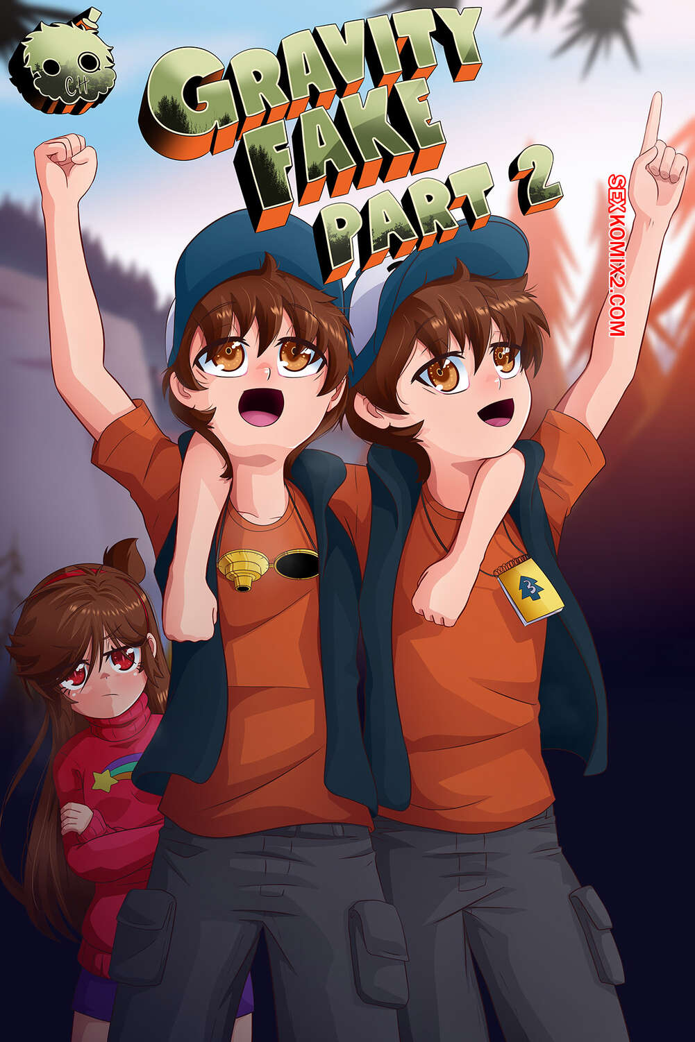 Comic porno GRAVITY FAKE. Parte 2. El Chasconcito.