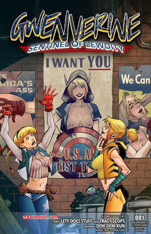 Comic porno GWENVERINE. Tracy Scops. Comic porno GWENVERINE. Tracy Scops.