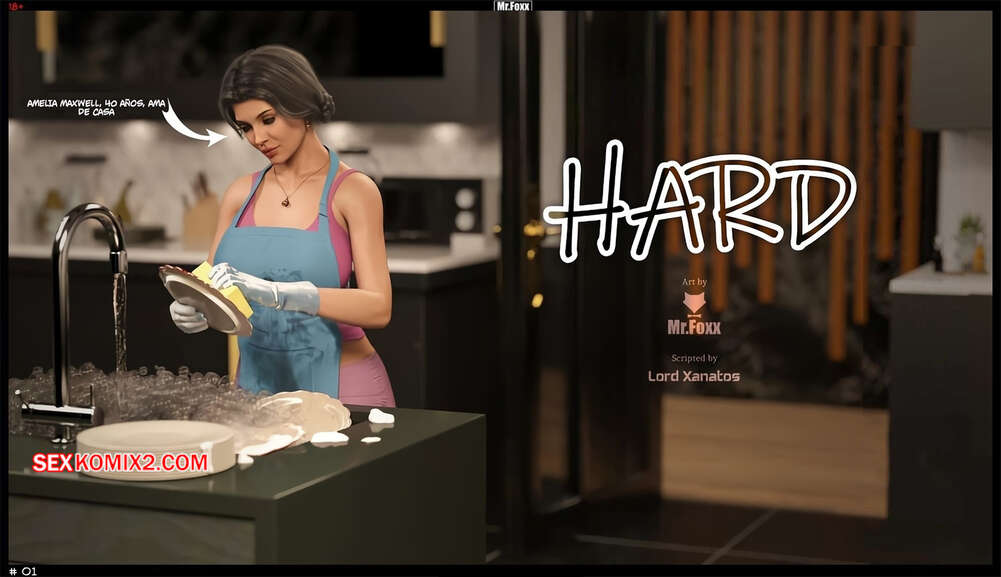 Comic porno HARD. Mr.Foxx.