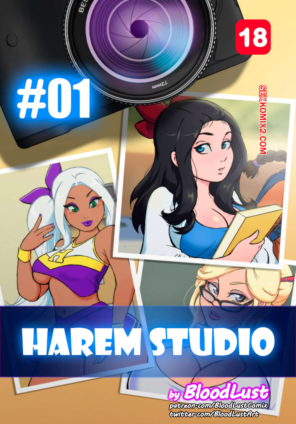 ✅️ Comic porno HAREM Studio. Parte 1. BloodLust. cómico de sexo ardiente  colegiala rubia ✅️ | | Cómics porno con hentai en español solo para adultos  | wporncomics.com