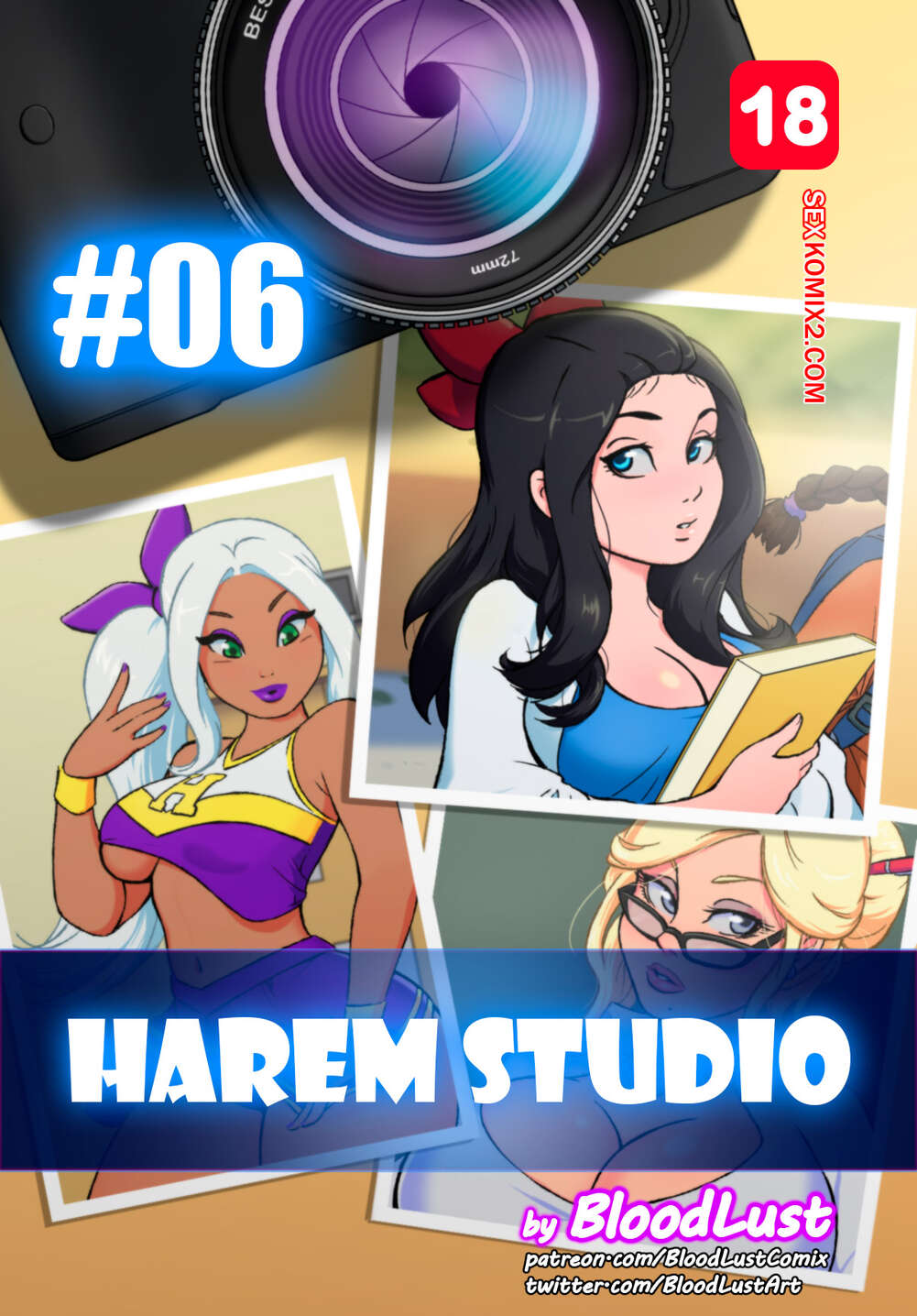 Comic porno HAREM Studio. Parte 6. BloodLust.