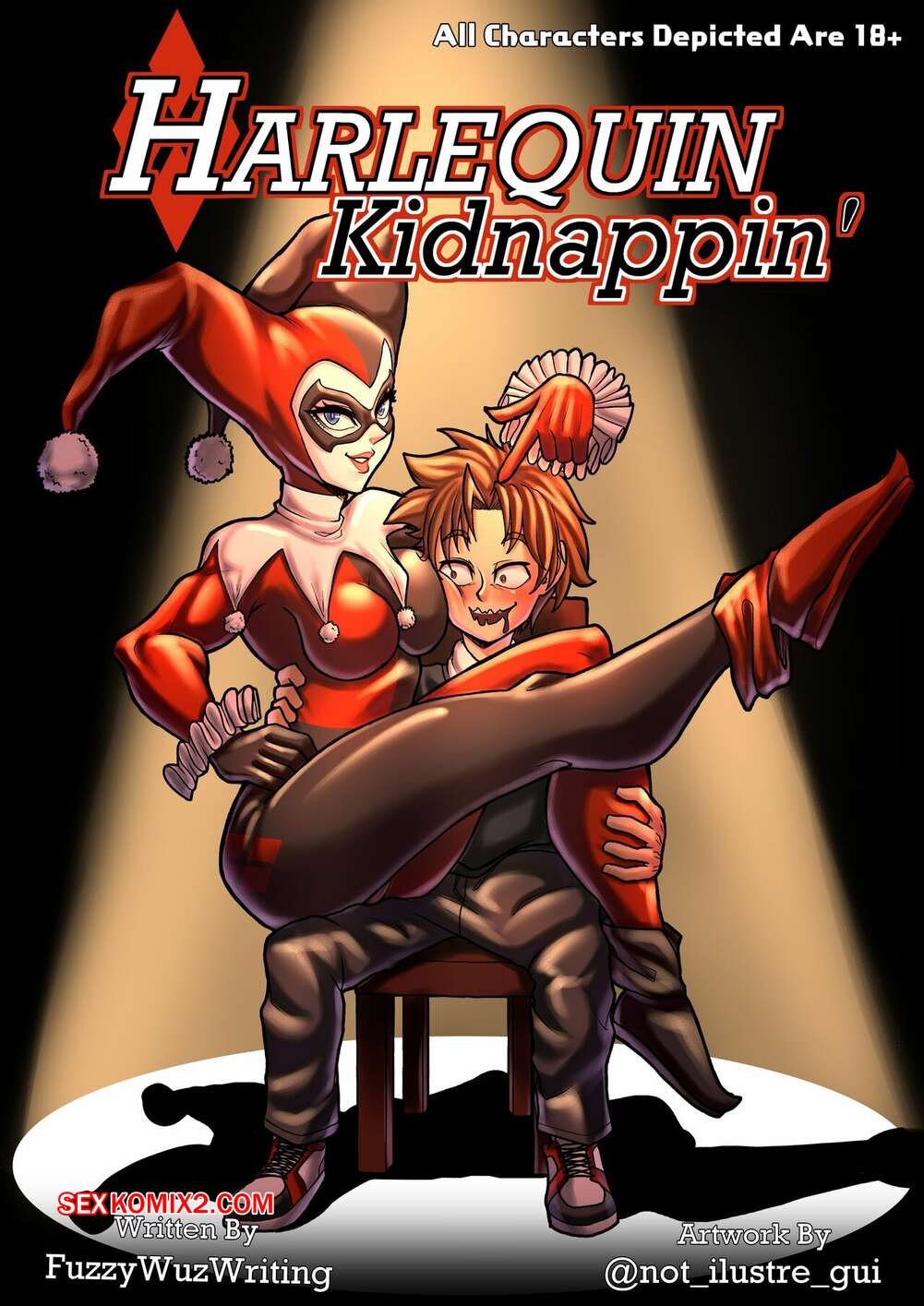 Comic porno HARLEQUIN Kidnappin. Parte 1. Ilustregui.