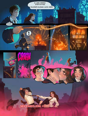 Comic porno HARRY and HERMIONE in the room of requirements. Joixxx.