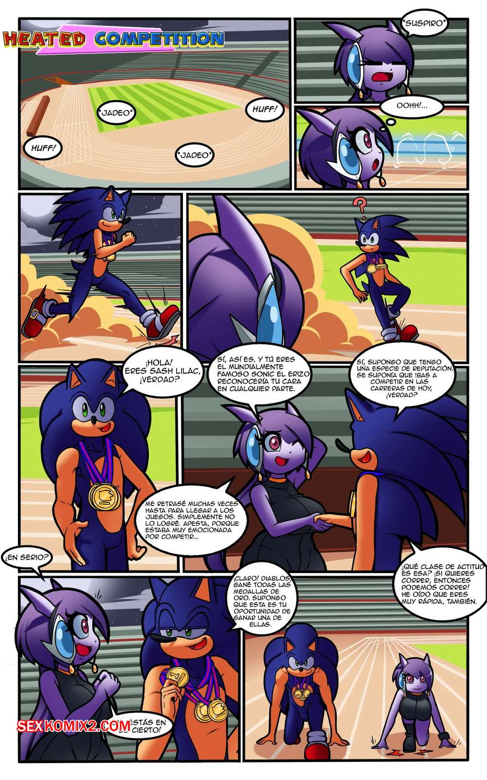 Comic porno Heated Competition. TRanger