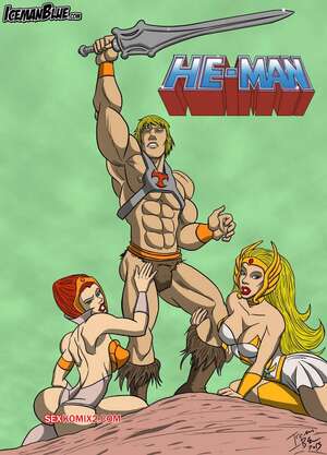 Comic porno HEMAN. Iceman Blue.
