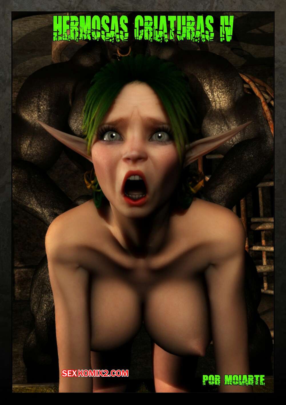 Comic porno HERMOSAS CRIATURAS. Parte 4. Moiarte.