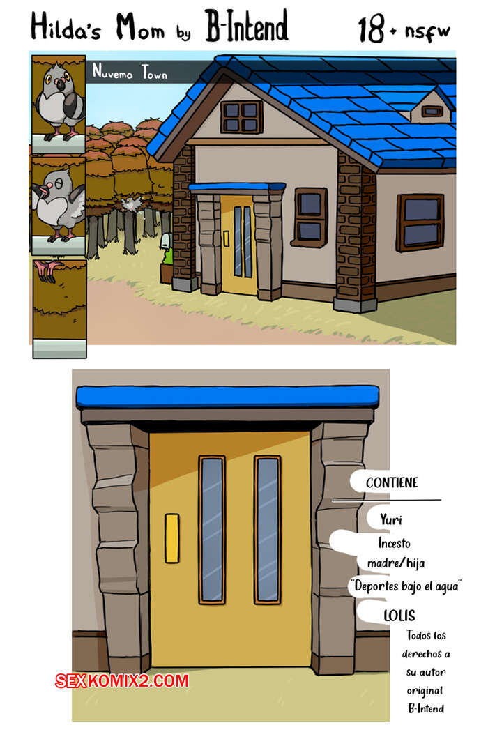 Comic porno Hildas MOM. BIntend.