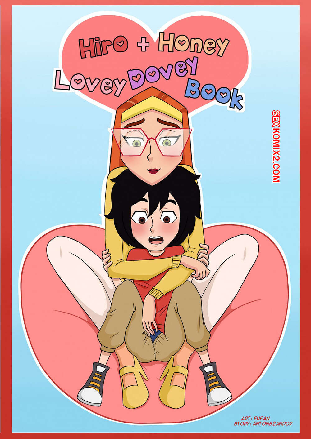 Comic porno HIRO and HONEY Lovely Dovey Book. Fufan.