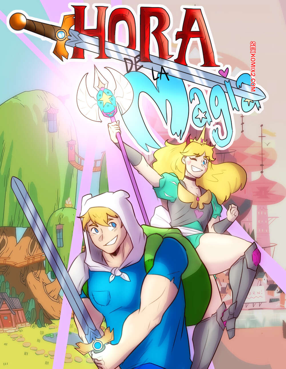 Comic porno HORA de la MAGIA. Tinkybox.