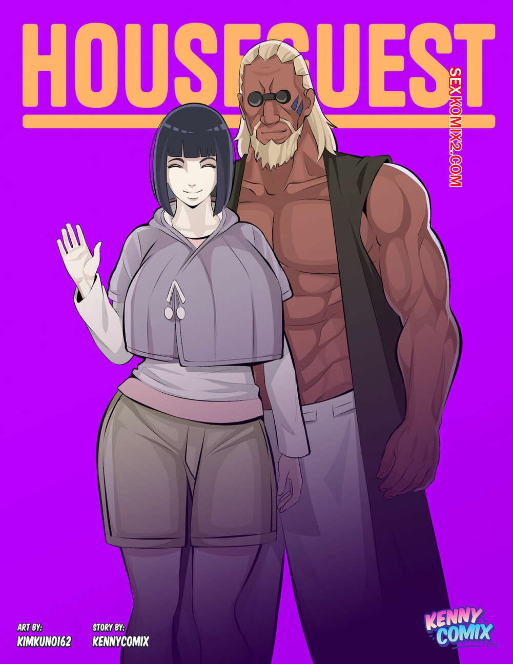 Comic porno HOUSEGUEST. Kenny Comix.