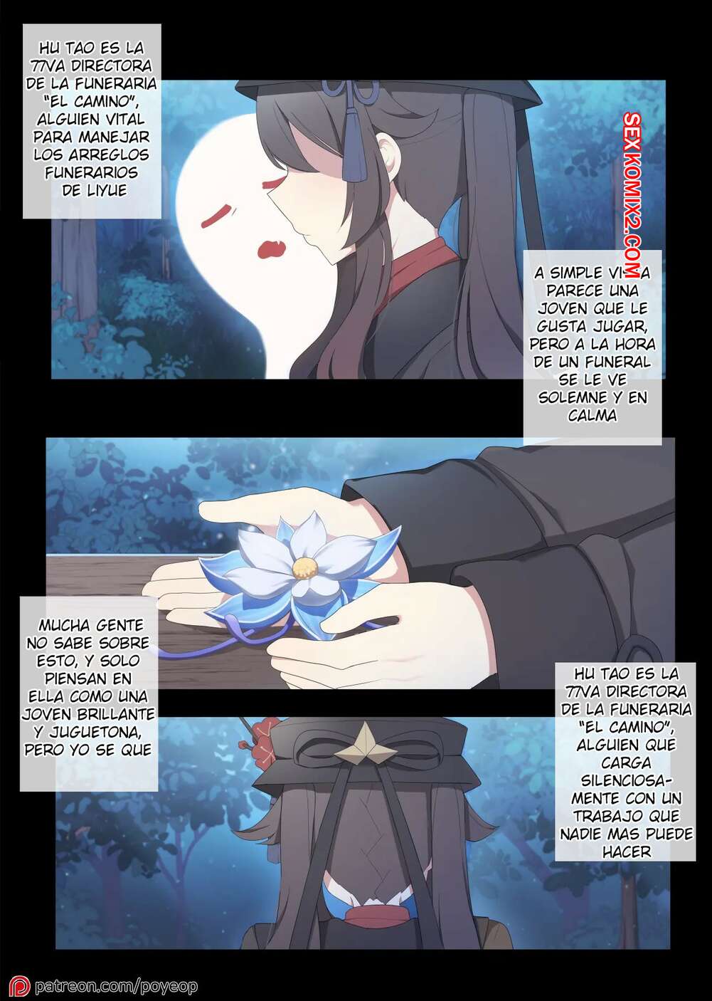 Comic porno Hu Tao. Poyeop