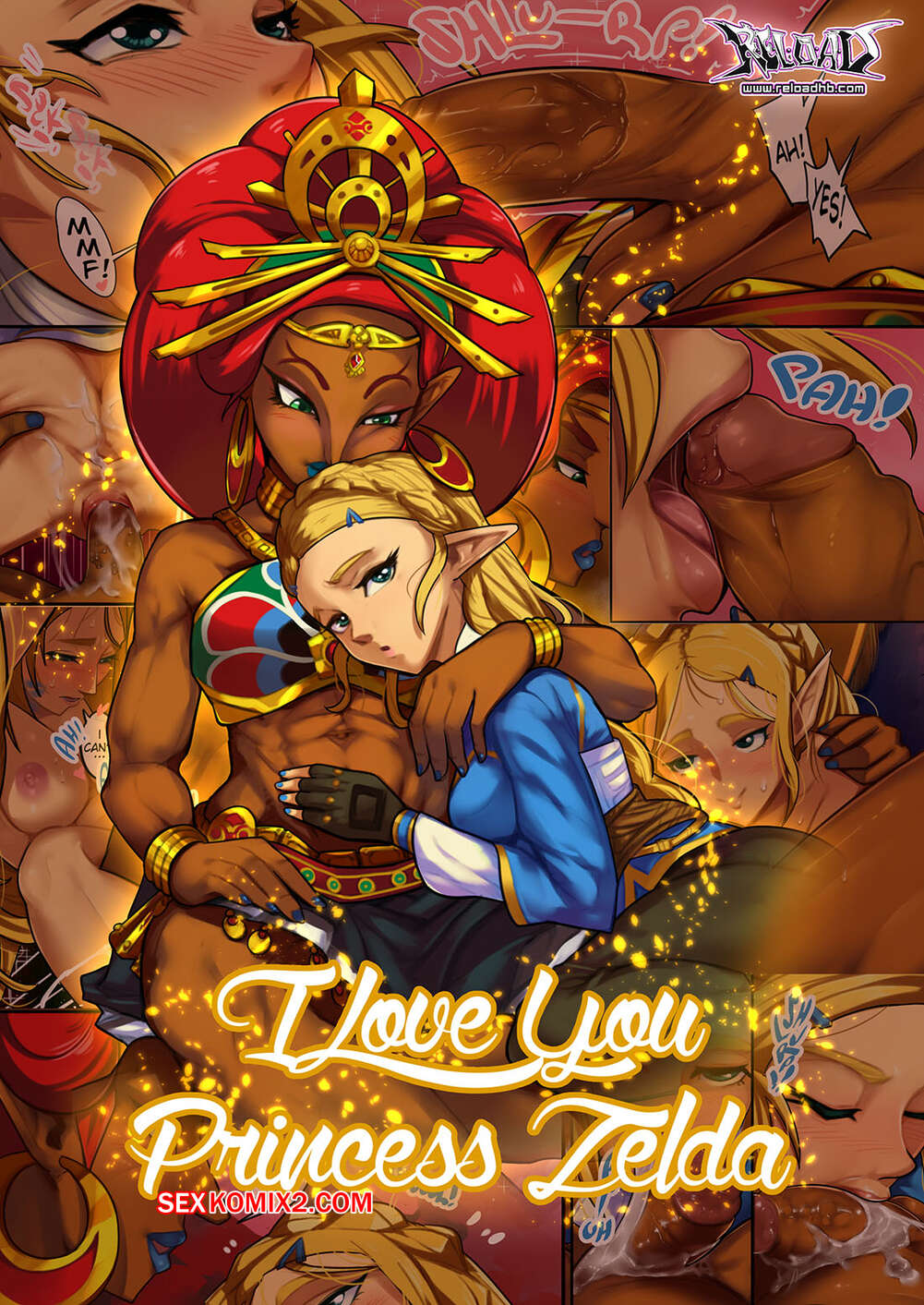 Comic porno I Love you PRINCESS ZELDA. RELOAD.