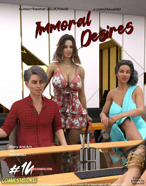 Comic porno IMMORAL Desires. Parte 14. Daval3D