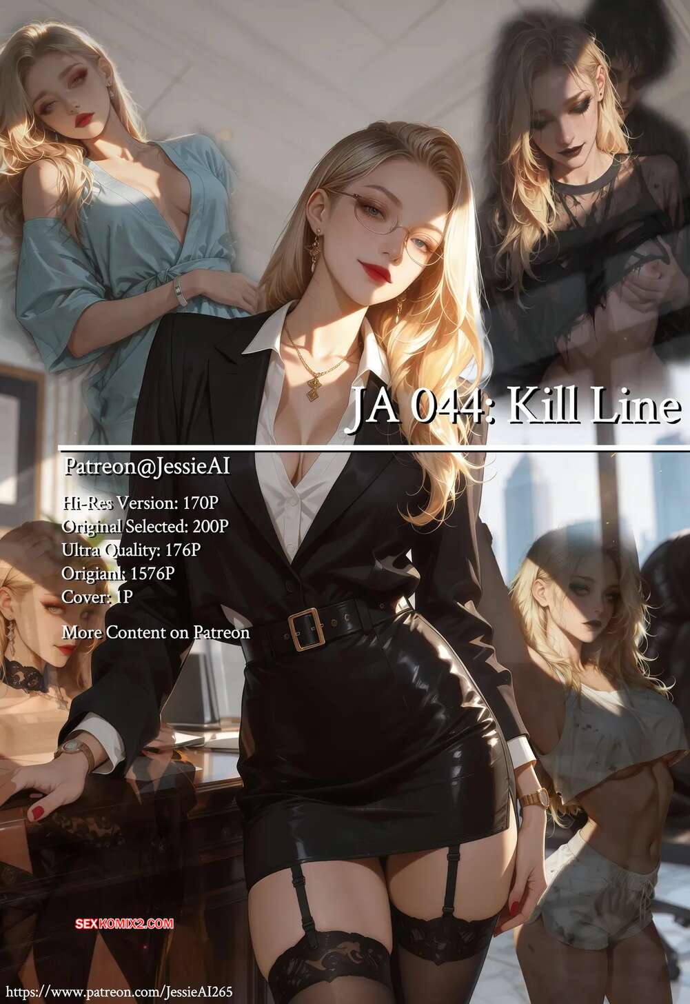 Comic porno JA 044. Kill Line. Jessie AI