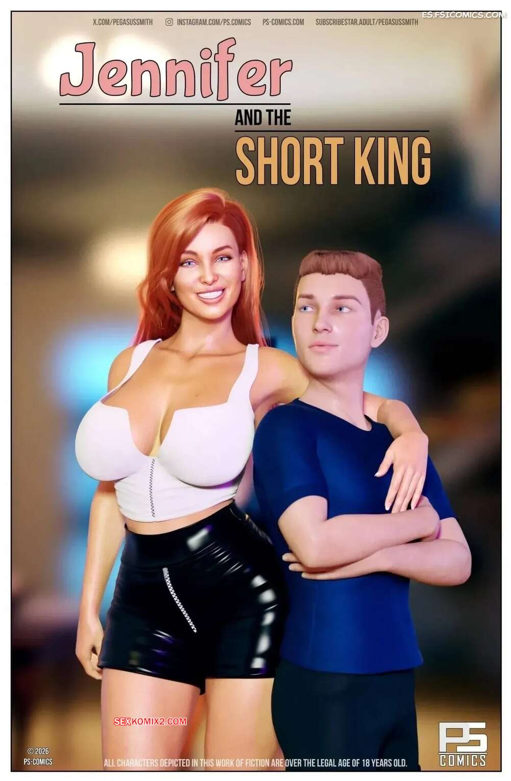 Comic porno Jennifer And The Short King. Capitulo 1. Pegasus Smith