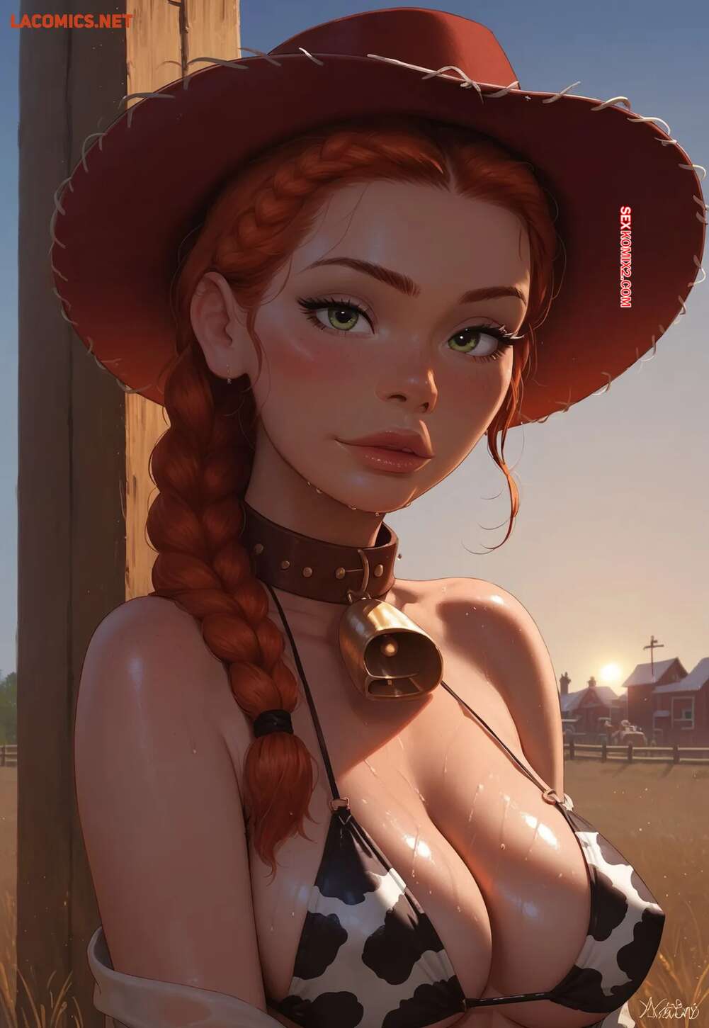 Comic porno Jessie and the Farm Boys. LowFireStudios