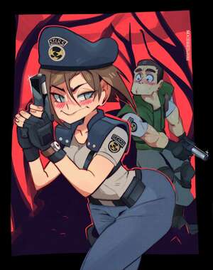Comic porno Jill Sandwich. Resident Evil. Disabled Fetus
